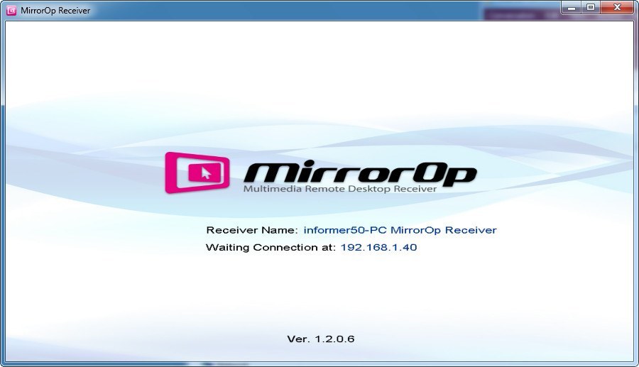 mirrorop receiver for windows 7
